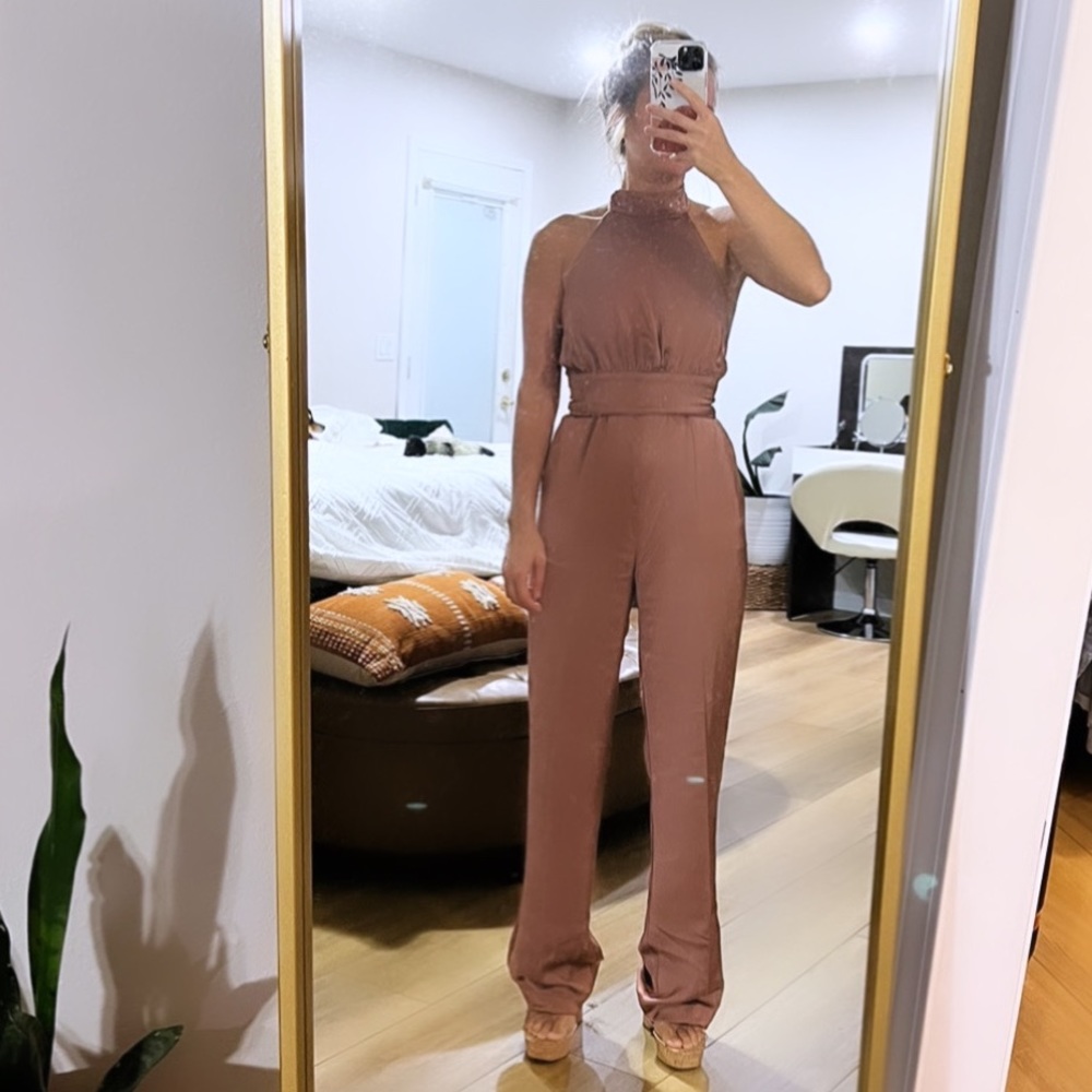 Kittenish Dolly Jumpsuit NWT